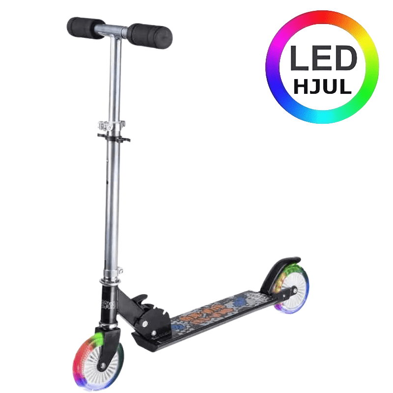 California Løbehjul Med LED-Lys - Billede 2