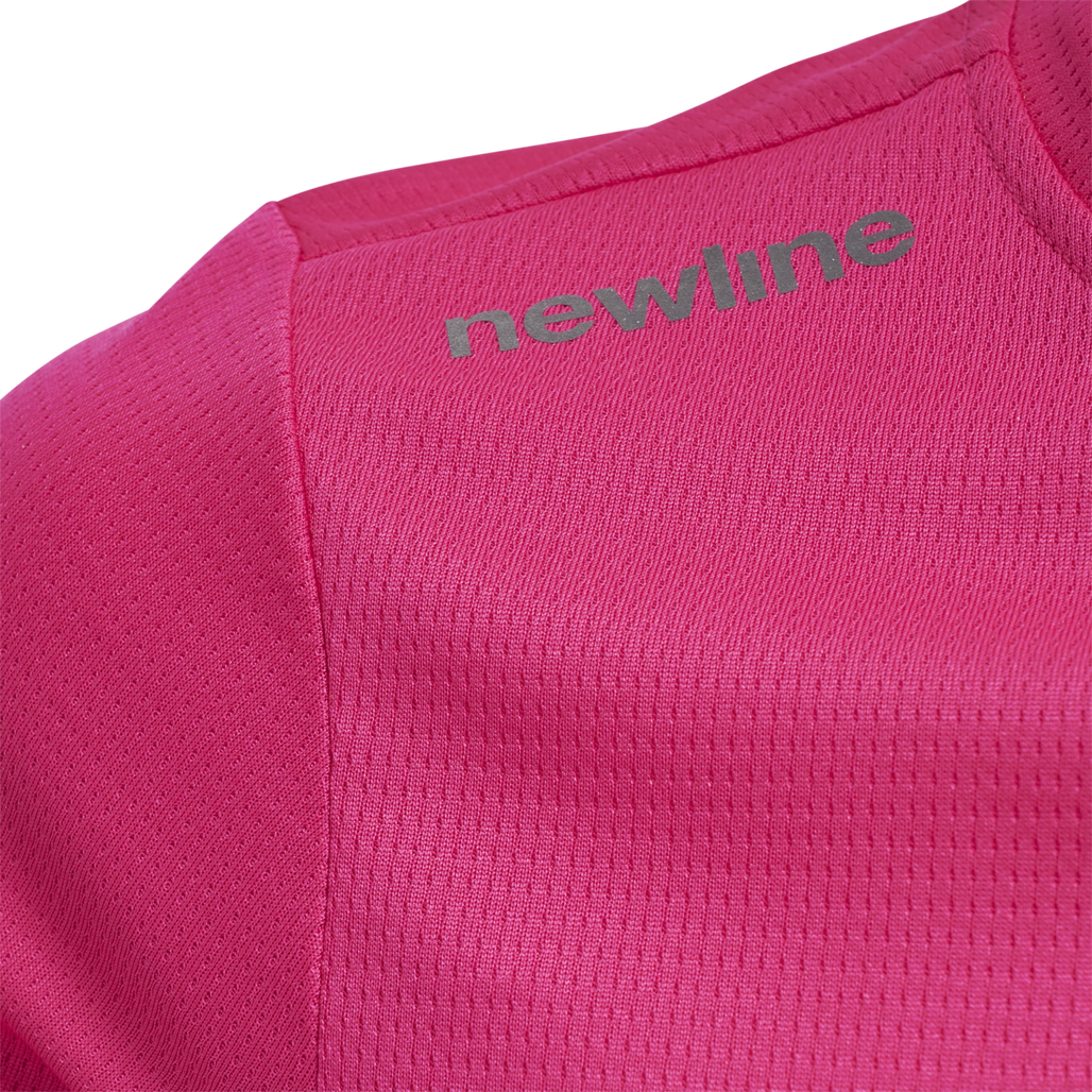 Newline Kids Core T‑Shirt – Pink Peacock kortærmet trænings‑T‑shirt til børn - Billede 5