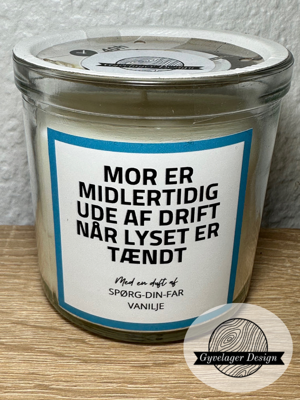Lys: Mor er midlertidig ude af drift når lyset er tændt