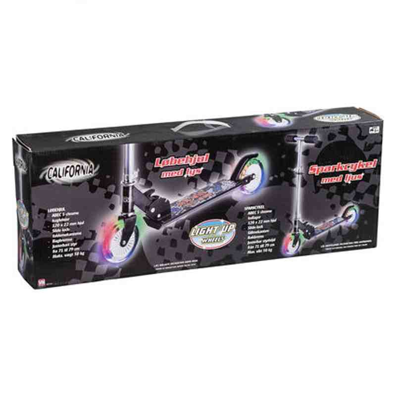 California Løbehjul Med LED-Lys - Billede 4