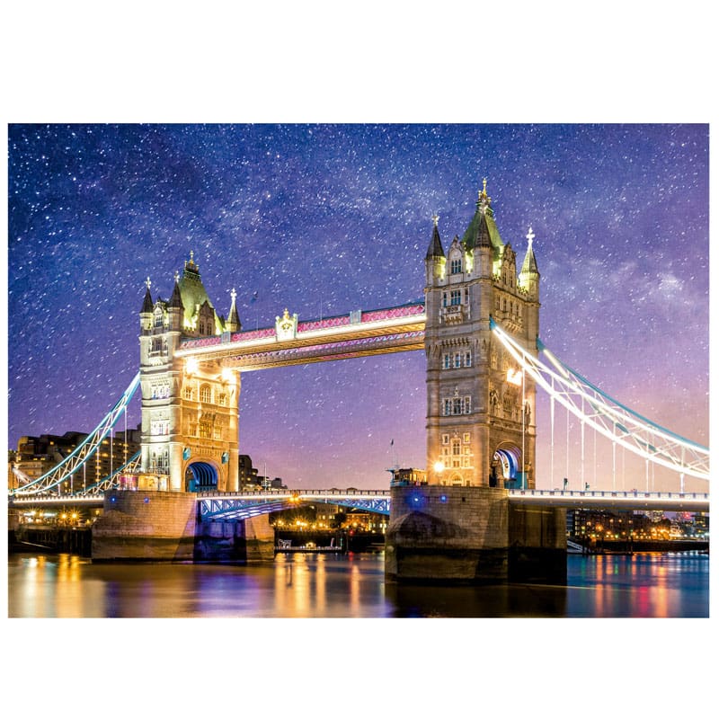 Educa Puslespil Tower Bridge, London – 1000 Brikker - Billede 4