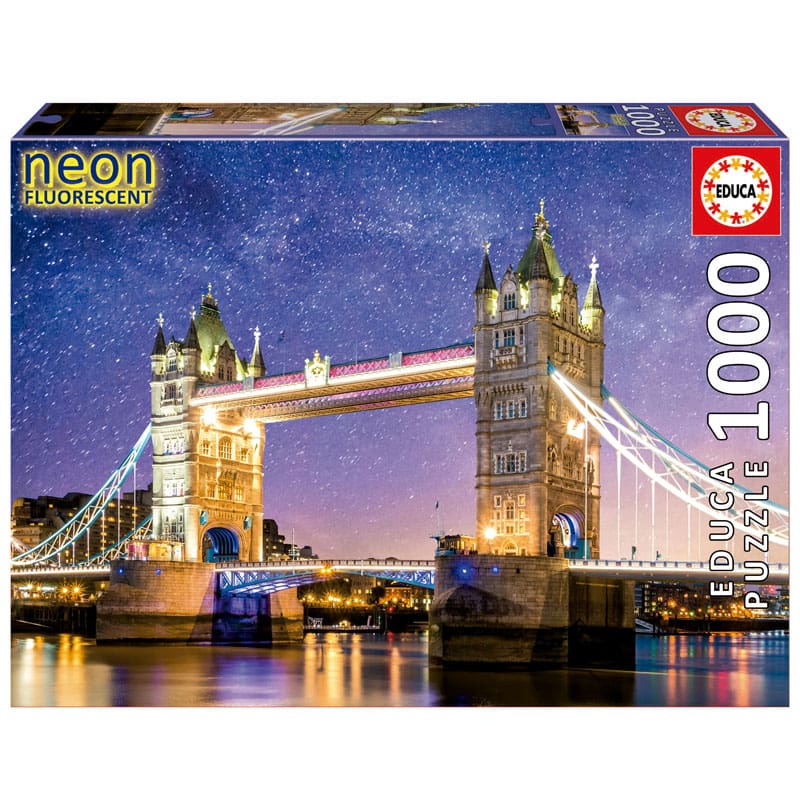 Educa Puslespil Tower Bridge, London – 1000 Brikker - Billede 2