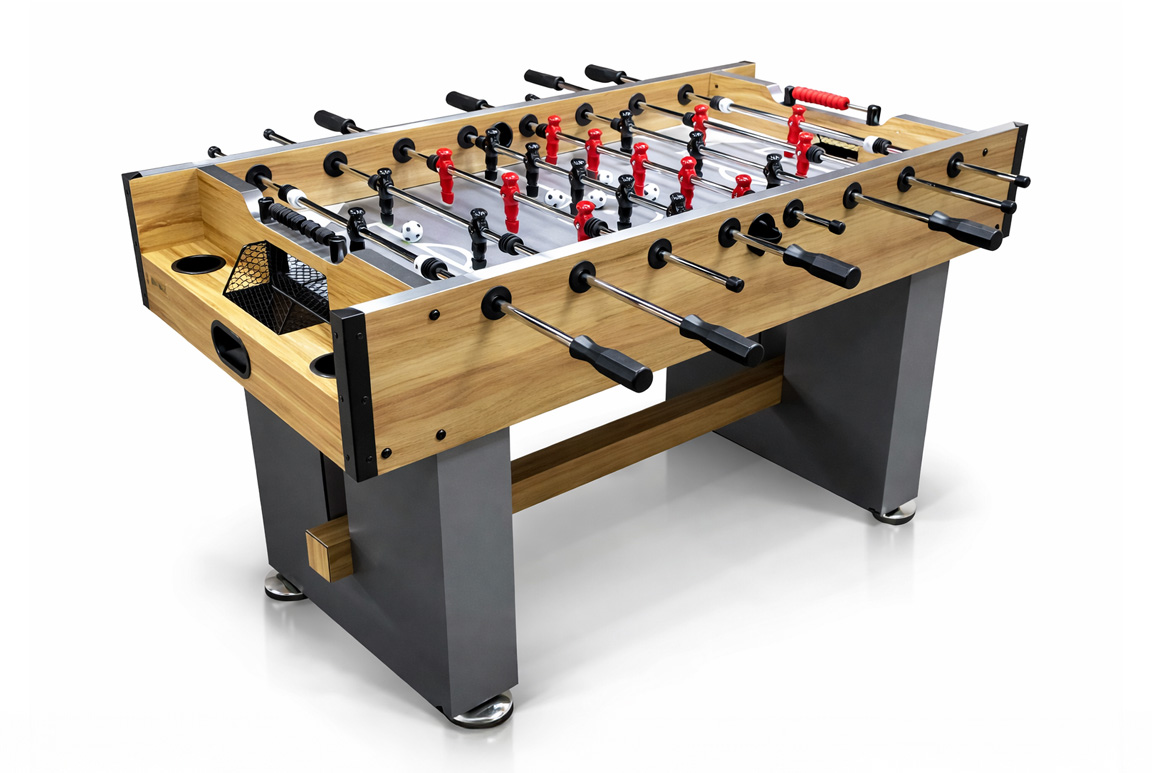 Stanlord BOLOGNA Bordfodboldbord med kopholdere – Stilrent designerbord - Billede 4