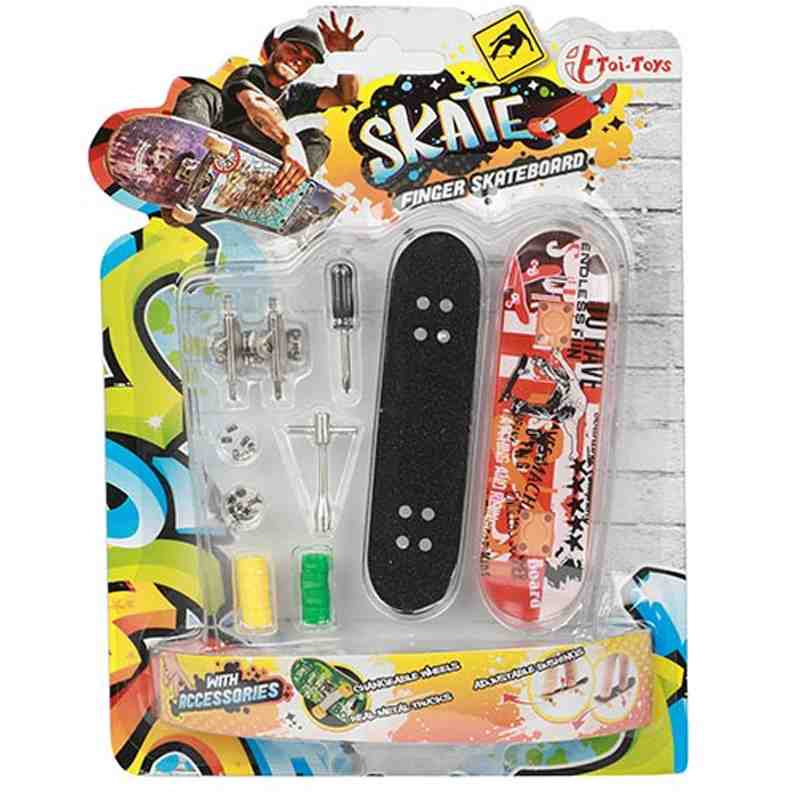 XTREME Finger Skateboard Med Ekstra Hjul - Billede 4