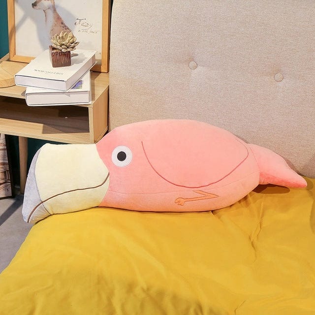 Kæmpe lyserød flamingo Bamse Oasis™ - Billede 2